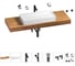 Раковина Wellsee 75 см со столешницей 140 смPure BY201011837 в наборе 10 в 1 201011837 1