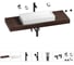 Раковина Wellsee 75 см со столешницей 140 смPure BY201011852 в наборе 10 в 1 201011852 1