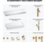Раковина 75 см со столешницей 140 см Wellsee Pure BY Wellsee в наборе 10 в 1 201011878 8