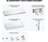 Раковина 75 см со столешницей 140 см Wellsee Pure BY Wellsee в наборе 9 в 1 201011881 8