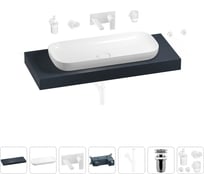 Раковина Wellsee 90 см со столешницей 120 смCroquisв наборе 9 в 1 201008405