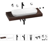 Раковина Wellsee 90 см со столешницей 120 смCroquisв наборе 10 в 1 201008432