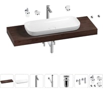 Раковина Wellsee 90 см со столешницей 140 смCroquisв наборе 10 в 1 201008551