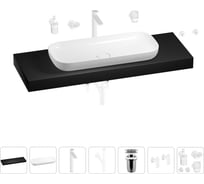 Раковина 90 см со столешницей 140 см Wellsee Croquis в наборе 10 в 1 201008595