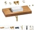 Раковина 42 см со столешницей 100 см Wellsee Pure BY Wellsee в наборе 9 в 1 201010838 1