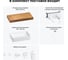 Раковина 42 см со столешницей 100 см Wellsee Pure BY Wellsee в наборе 9 в 1 201010845 8