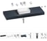 Раковина 42 см со столешницей 140 см Wellsee Pure BY Wellsee в наборе 9 в 1 201011001 1
