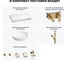 Раковина 42 см со столешницей 80 см Wellsee Chalice Perfection в наборе 9 в 1 201010083 8