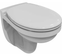 Подвесной унитаз Ideal Standard ECCO для монтажа с сидениями/крышками W302601/W303001/W302901 E876901 00000049126