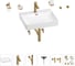 Раковина для ванной Wellsee DeSire в наборе 9 в 1 201007573 1