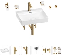 Раковина для ванной Wellsee DeSire в наборе 9 в 1 201007578