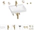 Раковина для ванной Wellsee DeSire в наборе 9 в 1 201007578 1