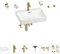 Раковина для ванной Wellsee DeSire в наборе 9 в 1 201007598