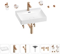 Раковина для ванной Wellsee DeSire в наборе 9 в 1 201007584
