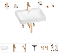 Раковина для ванной Wellsee DeSire в наборе 9 в 1 201007589