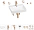 Раковина для ванной Wellsee DeSire в наборе 9 в 1 201007559 1