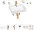 Раковина для ванной Wellsee DeSire в наборе 9 в 1 201007569 1