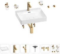 Раковина для ванной Wellsee DeSire в наборе 9 в 1 201007563