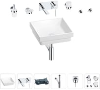 Раковина для ванной Wellsee Doux в наборе 8 в 1 201006001