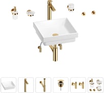 Раковина для ванной Wellsee Doux в наборе 9 в 1 201005988
