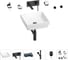 Раковина для ванной Wellsee Doux в наборе 8 в 1 201006002 1