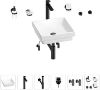 Раковина для ванной Wellsee Doux в наборе 9 в 1 201005987