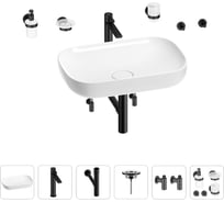 Раковина для ванной Wellsee Croquis в наборе 9 в 1 201005672