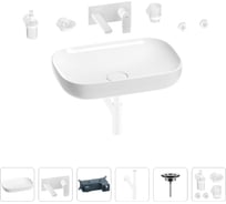 Раковина для ванной Wellsee Croquis в наборе 8 в 1 201005700