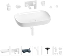 Раковина для ванной Wellsee Croquis в наборе 8 в 1 201005640