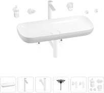 Раковина для ванной Wellsee Croquis в наборе 9 в 1 201005770