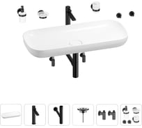 Раковина для ванной Wellsee Croquis в наборе 9 в 1 201005772