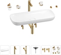 Раковина для ванной Wellsee Croquis в наборе 9 в 1 201005788