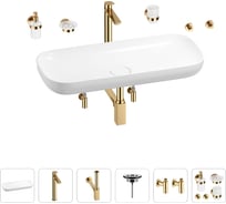 Раковина для ванной Wellsee Croquis в наборе 9 в 1 201005748