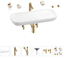 Раковина для ванной Wellsee Croquis в наборе 9 в 1 201005733