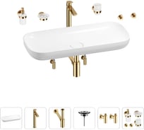 Раковина для ванной Wellsee Croquis в наборе 9 в 1 201005728