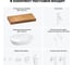 Комплект мебели для ванной комнаты с раковиной Wellsee Genuine Tree 201013855 8