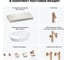 Комплект мебели для ванной комнаты с раковиной Wellsee Genuine Tree 201013839 8