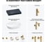 Комплект мебели для ванной комнаты с раковиной Wellsee Genuine Tree 201013788 8