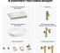 Комплект мебели для ванной комнаты с раковиной Wellsee Genuine Tree 201013778 8