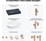 Комплект мебели для ванной комнаты с раковиной Wellsee Genuine Tree 201013789 8