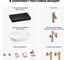 Комплект мебели для ванной комнаты с раковиной Wellsee Genuine Tree 201013824 8