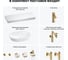 Комплект мебели для ванной комнаты с раковиной Wellsee Genuine Tree 201013938 8