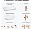 Комплект мебели для ванной комнаты с раковиной Wellsee Genuine Tree 201013879 8