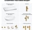 Комплект мебели для ванной комнаты с раковиной Wellsee Genuine Tree 201013878 8