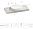 Комплект мебели для ванной комнаты с раковиной Wellsee Genuine Tree 201013900 1