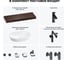 Комплект мебели для ванной комнаты с раковиной Wellsee Genuine Tree 201013982 8
