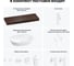 Комплект мебели для ванной комнаты с раковиной Wellsee Genuine Tree 201013990 8