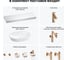 Комплект мебели для ванной комнаты с раковиной Wellsee Genuine Tree 201013994 8