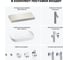 Комплект мебели для ванной комнаты с раковиной Wellsee Genuine Tree 201014136 8