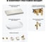 Комплект мебели для ванной комнаты с раковиной Wellsee Genuine Tree 201014143 8
